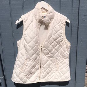 Old Navy off white vest